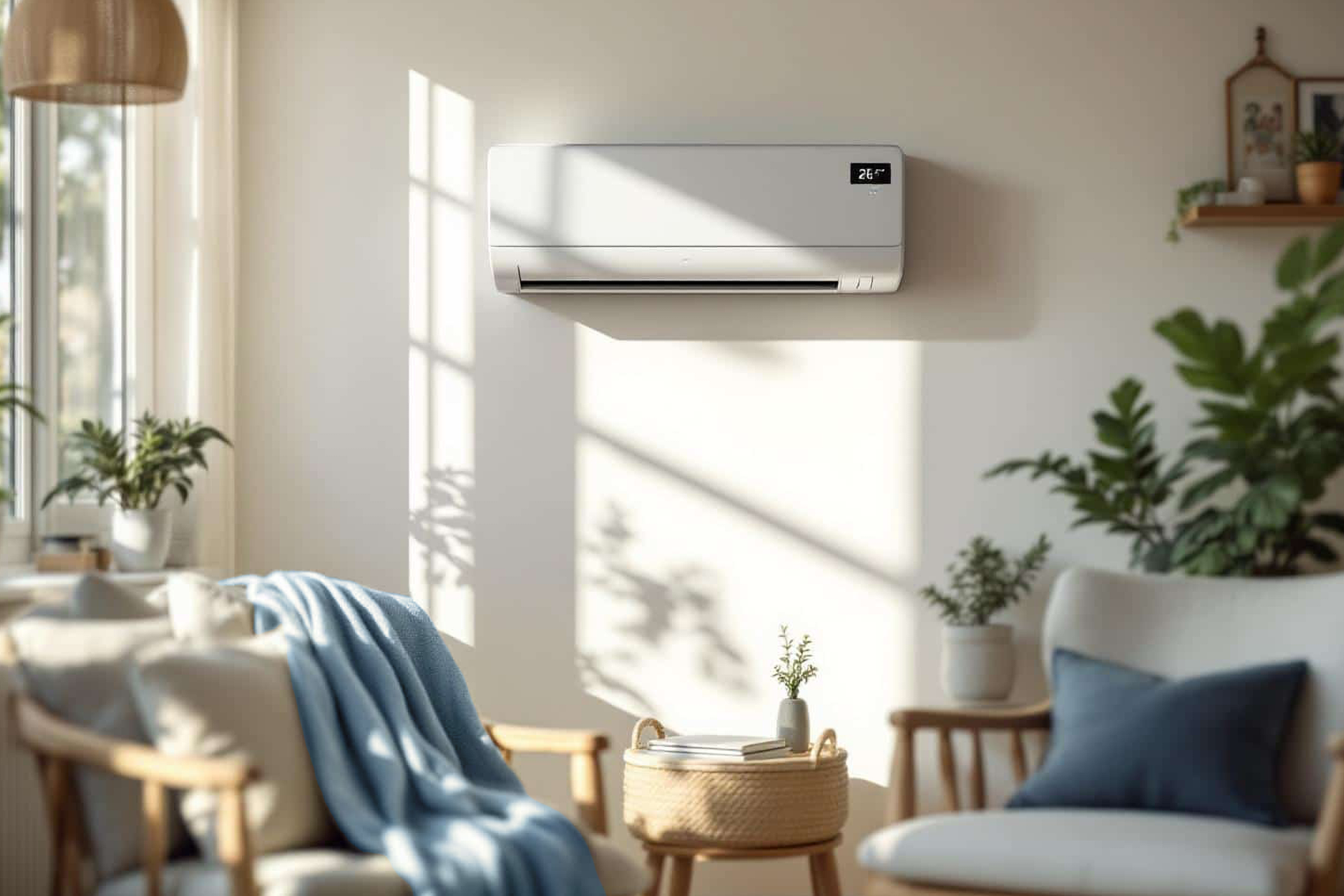 Go to the air conditioning section